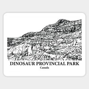 Dinosaur Provincial Park - Canada Sticker